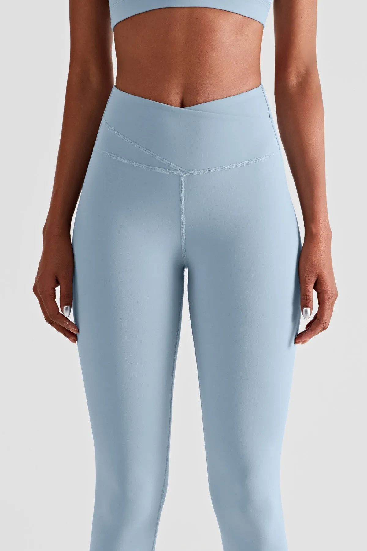 High Waist Crossover Leggings