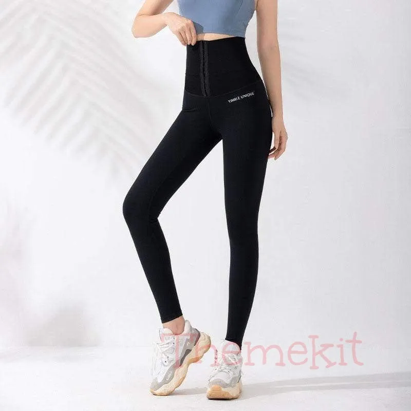 High Waist Fitness Corset Leggings