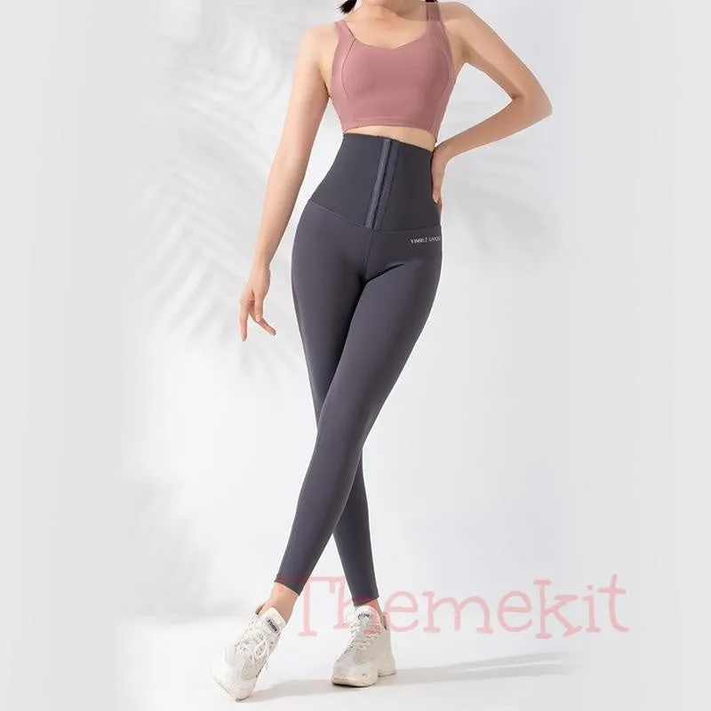 High Waist Fitness Corset Leggings