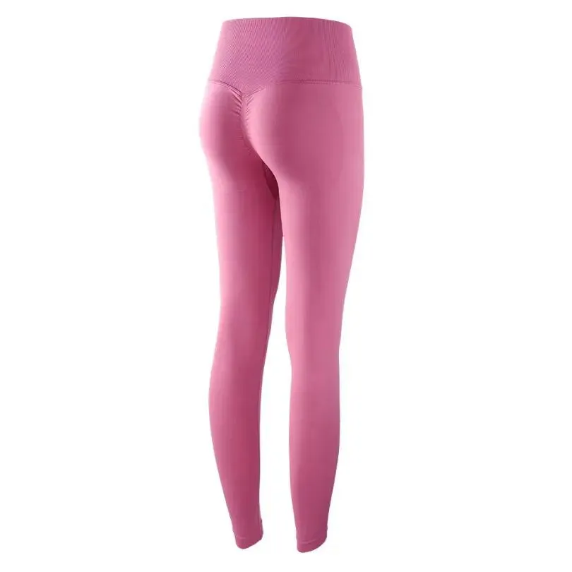 High Waist Gym Scrunch Butt Running Training Leggings