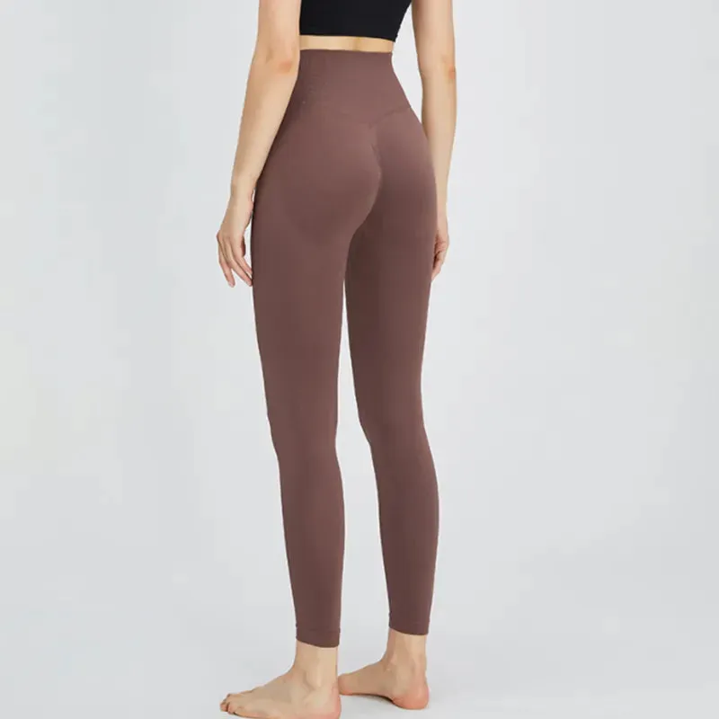 High Waist Gym Scrunch Butt Running Training Leggings