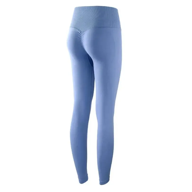 High Waist Gym Scrunch Butt Running Training Leggings