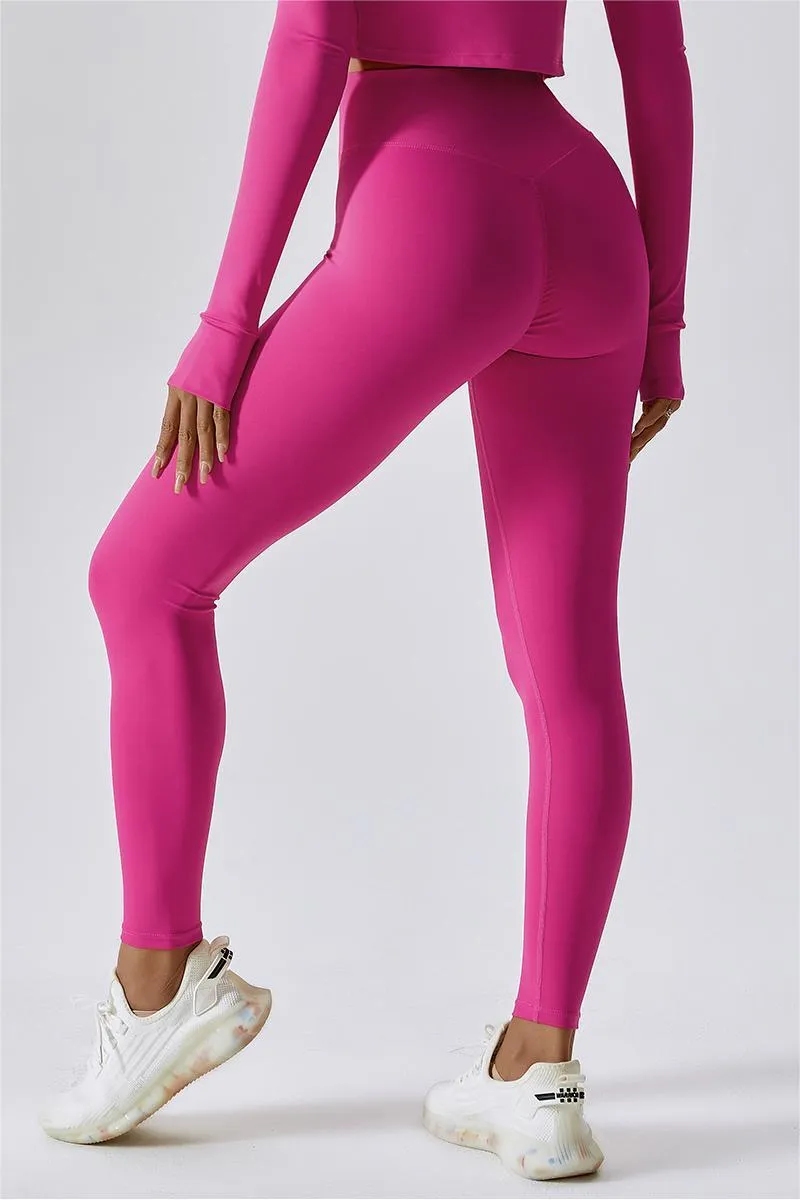 High-Waist Seam Free Leggings