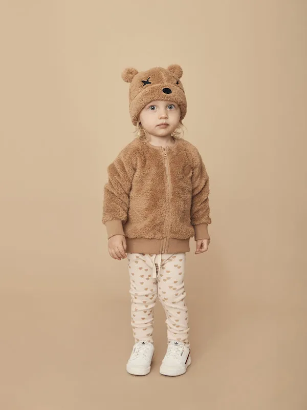 Huxbaby Bear Cute Rib Legging