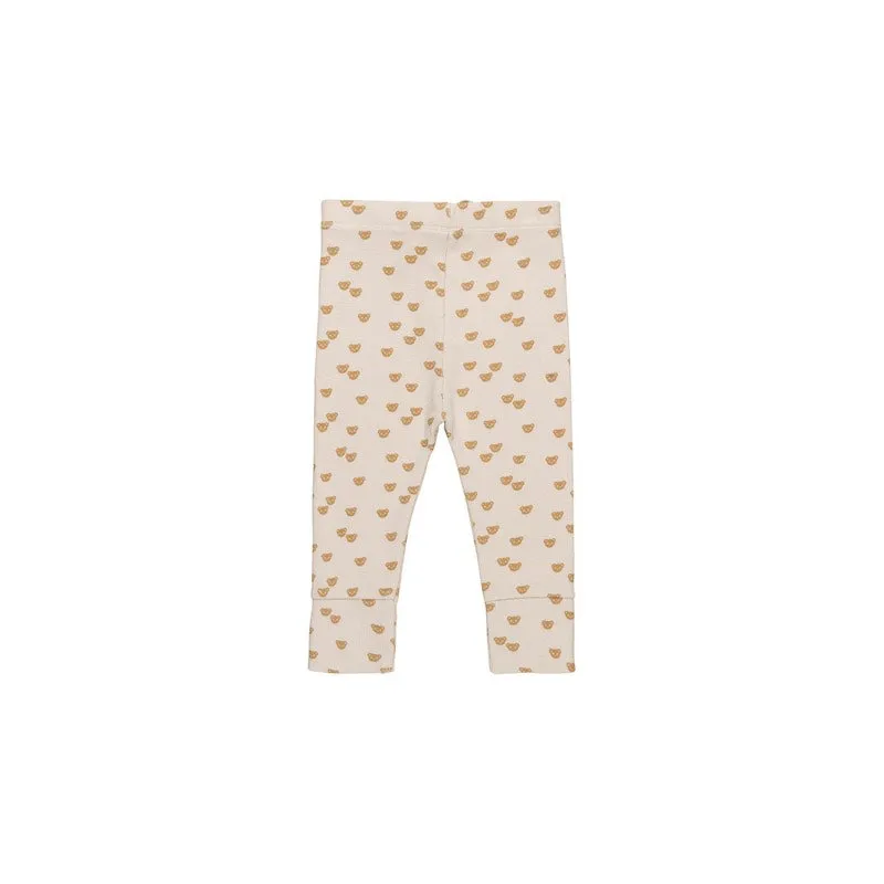 Huxbaby Bear Cute Rib Legging