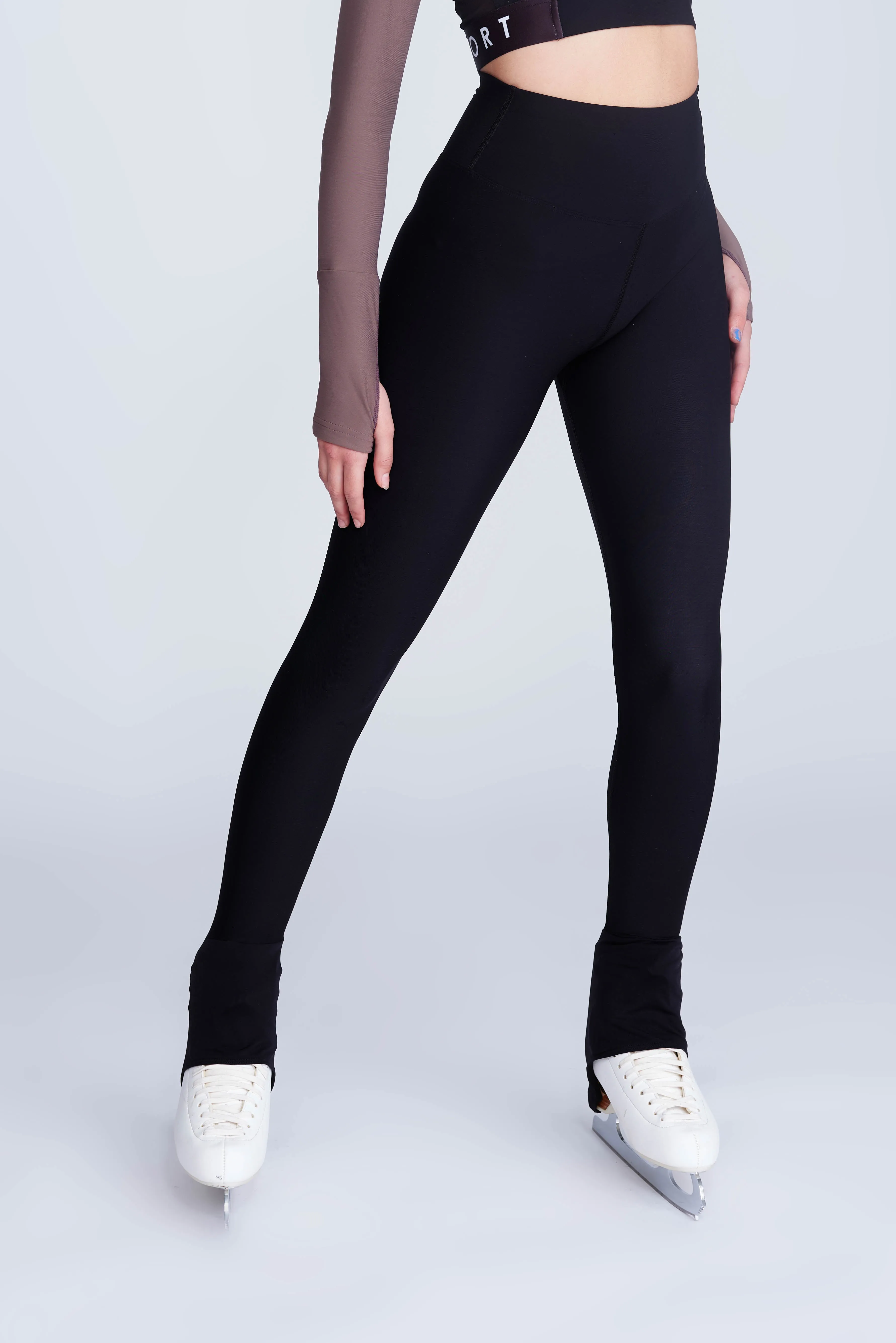 Ignite Non-Slip Leggings in Black