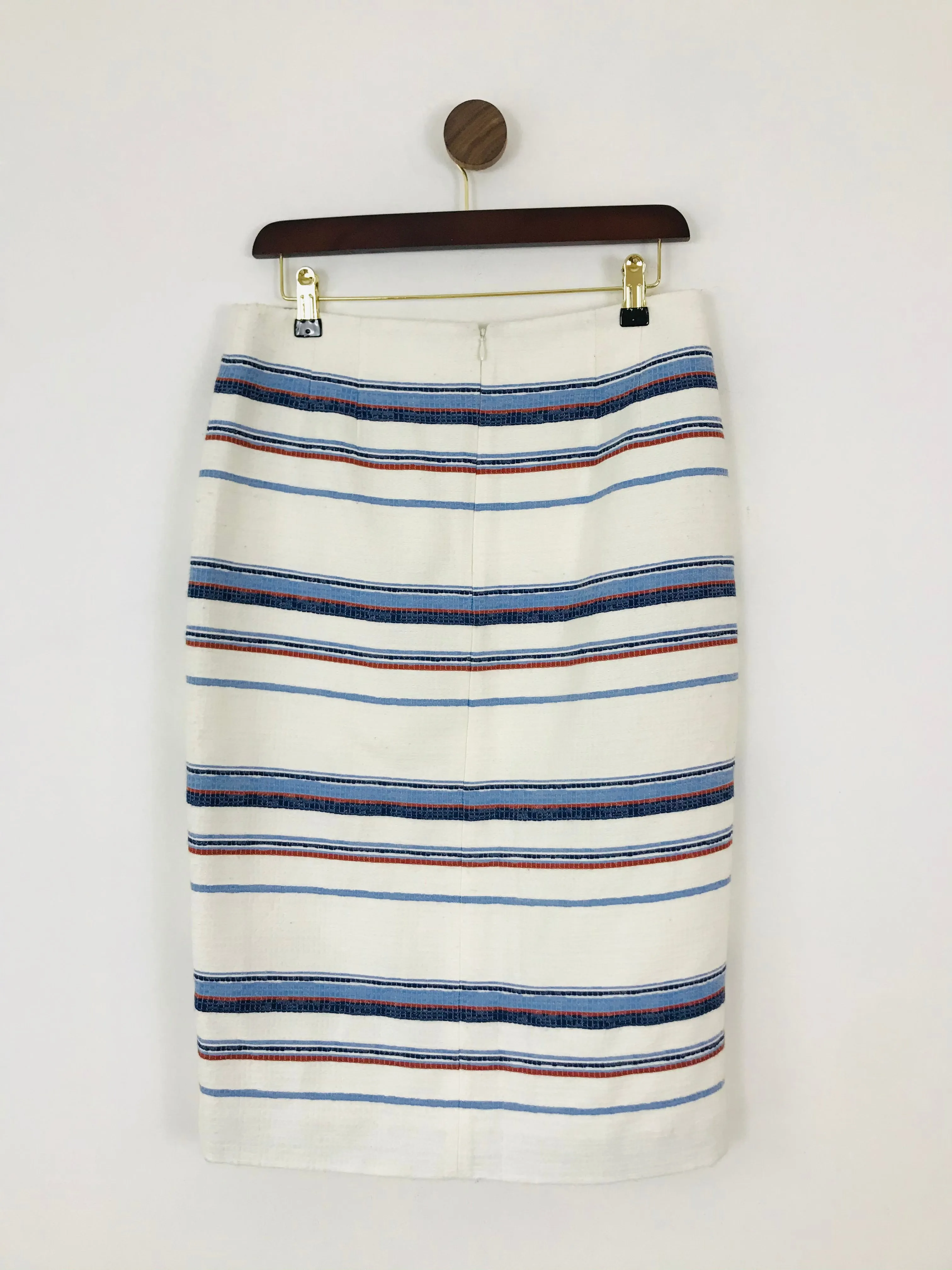 Intermix Women’s Stripe Pencil Skirt | UK14 L | Multicolour