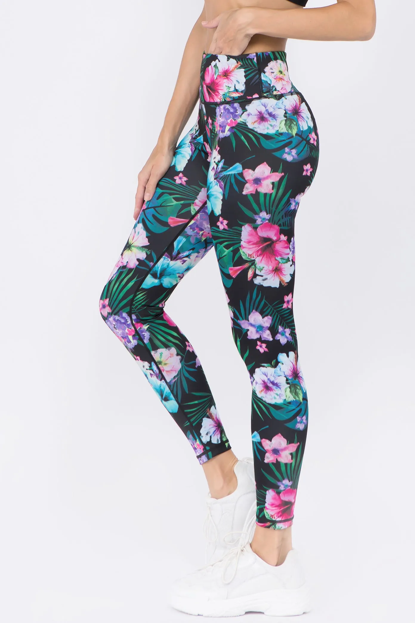 Island Getaway Active Printed Leggings