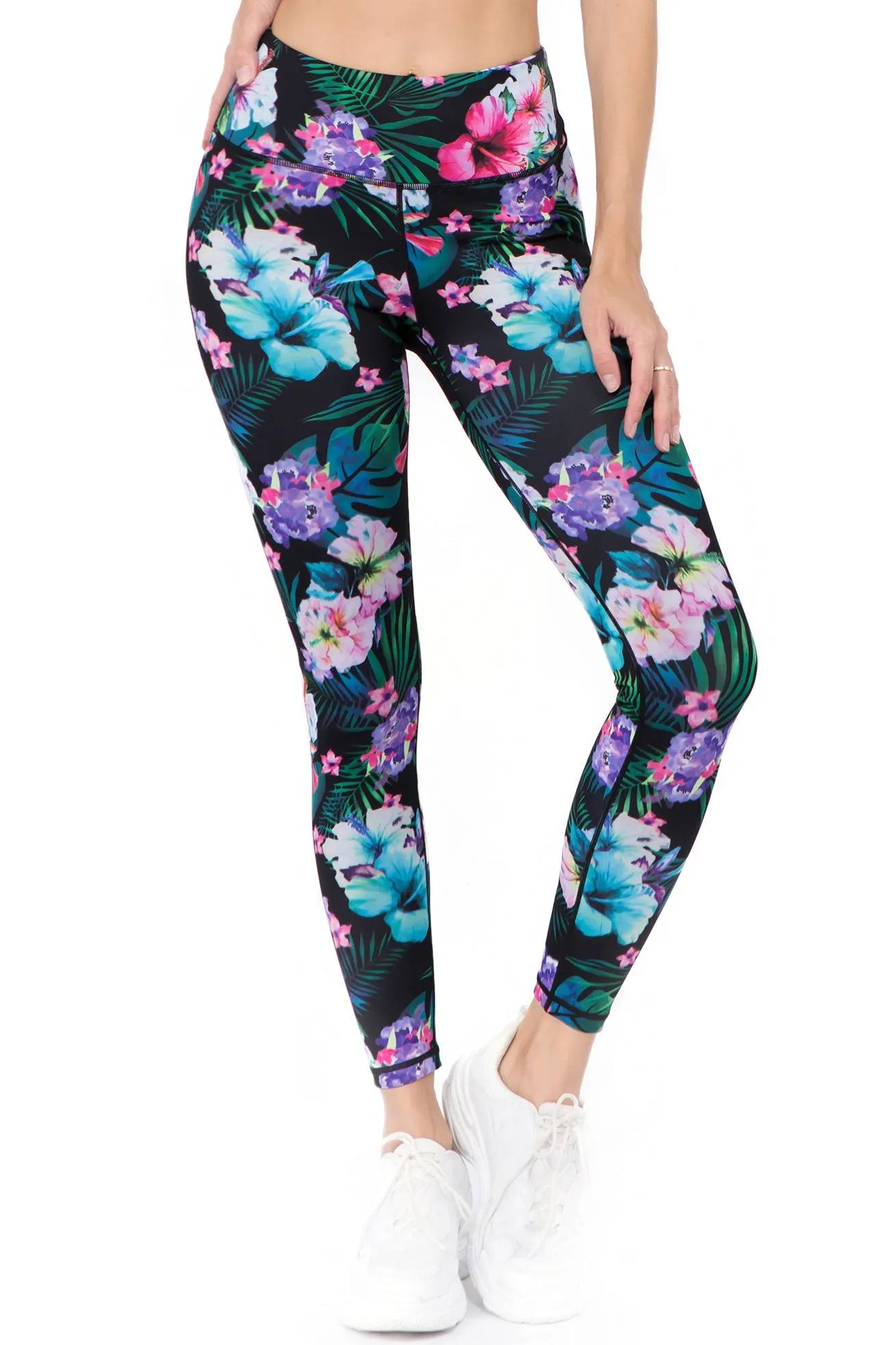 Island Getaway Active Printed Leggings