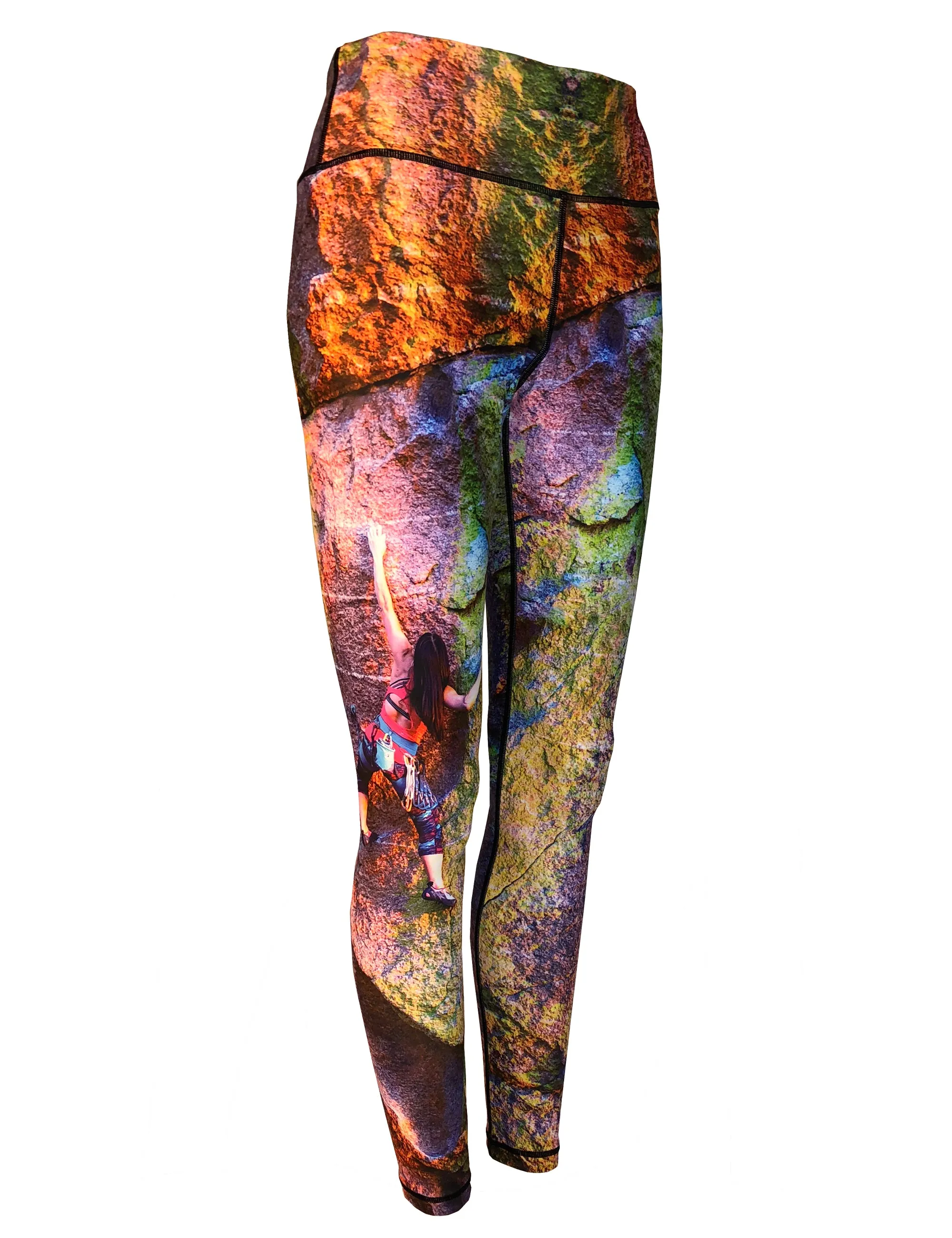 JLP Climber Mountain Print Patterned All Sport Leggings