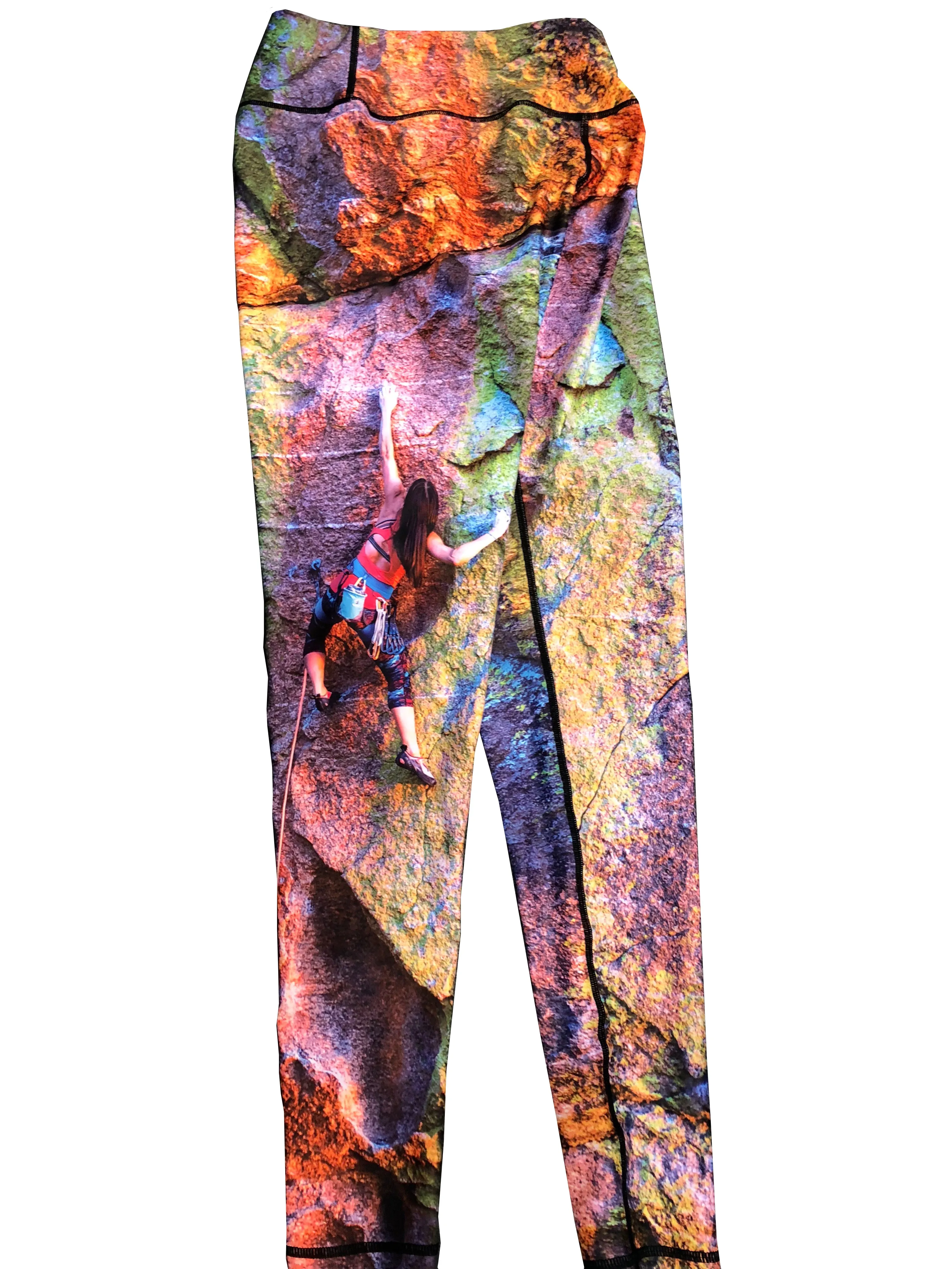 JLP Climber Mountain Print Patterned All Sport Leggings