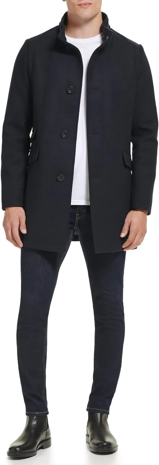 Kenneth Cole Men's Water Resistant Wool Jacket