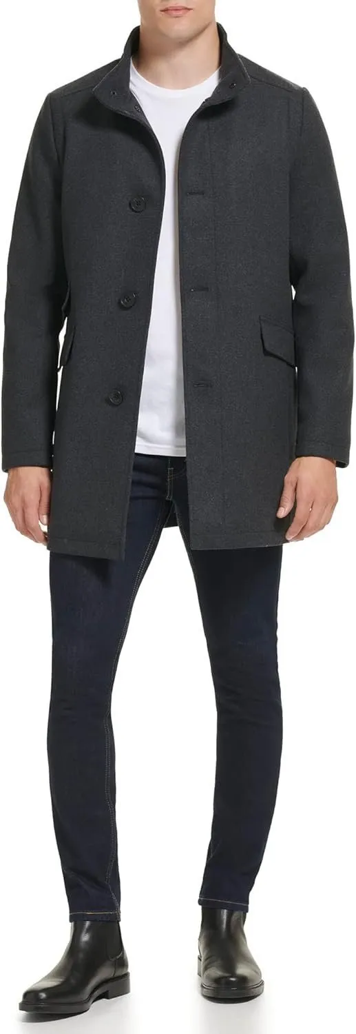 Kenneth Cole Men's Water Resistant Wool Jacket