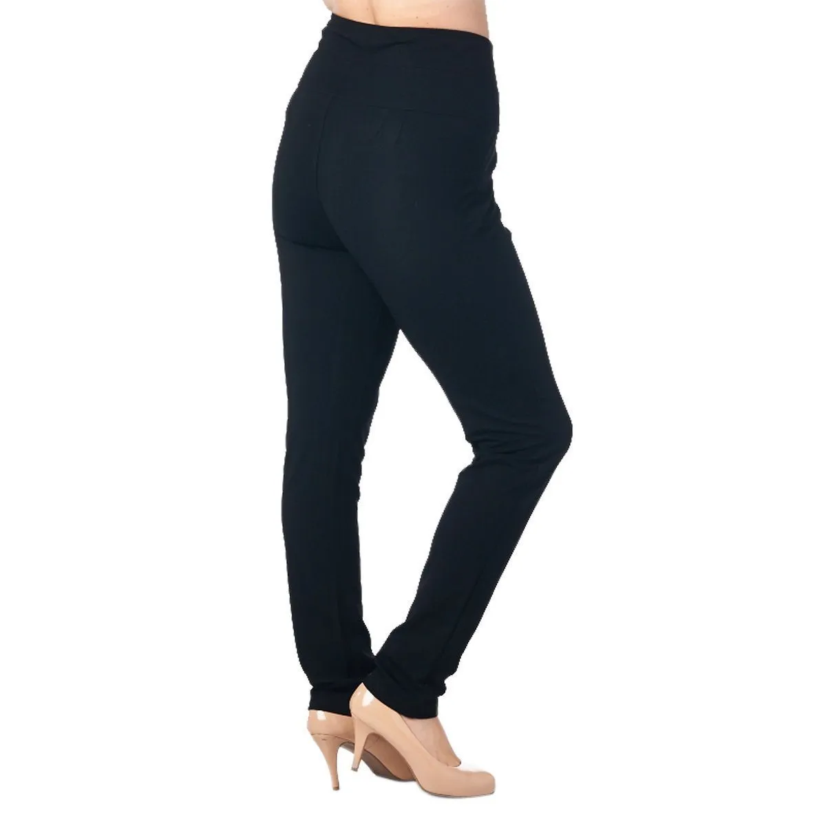 LA Society Active Wear Women's Black Skinny Fit Leggings