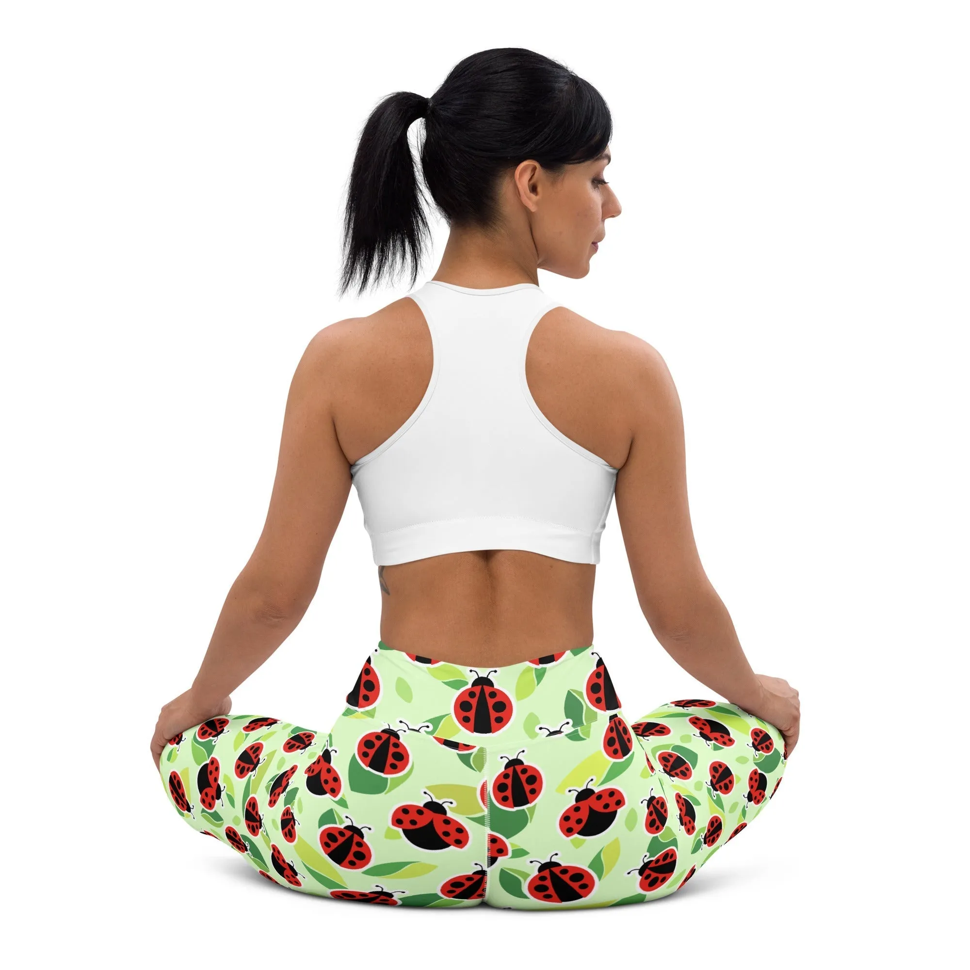 Ladybugs Yoga Leggings