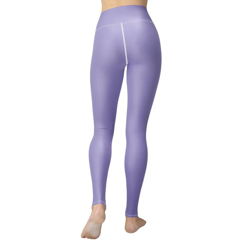 Lavender Purple Yoga Leggings