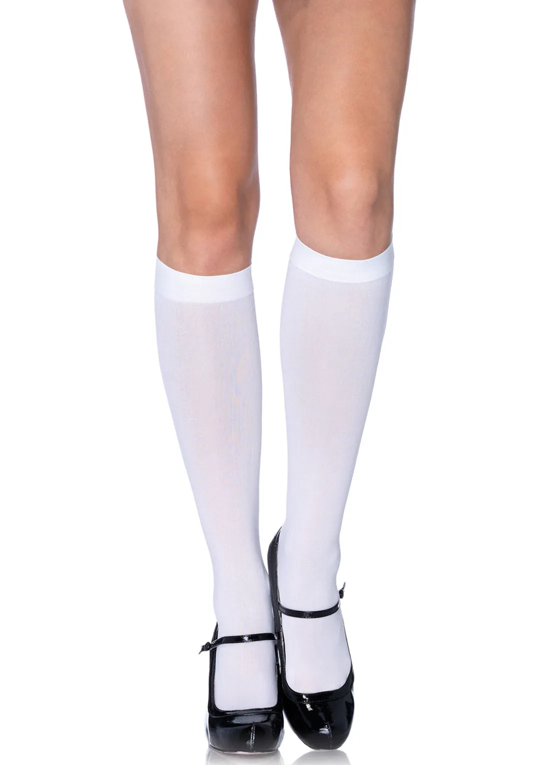 Leg Avenue  Nylon Knee Hi Stockings  5572