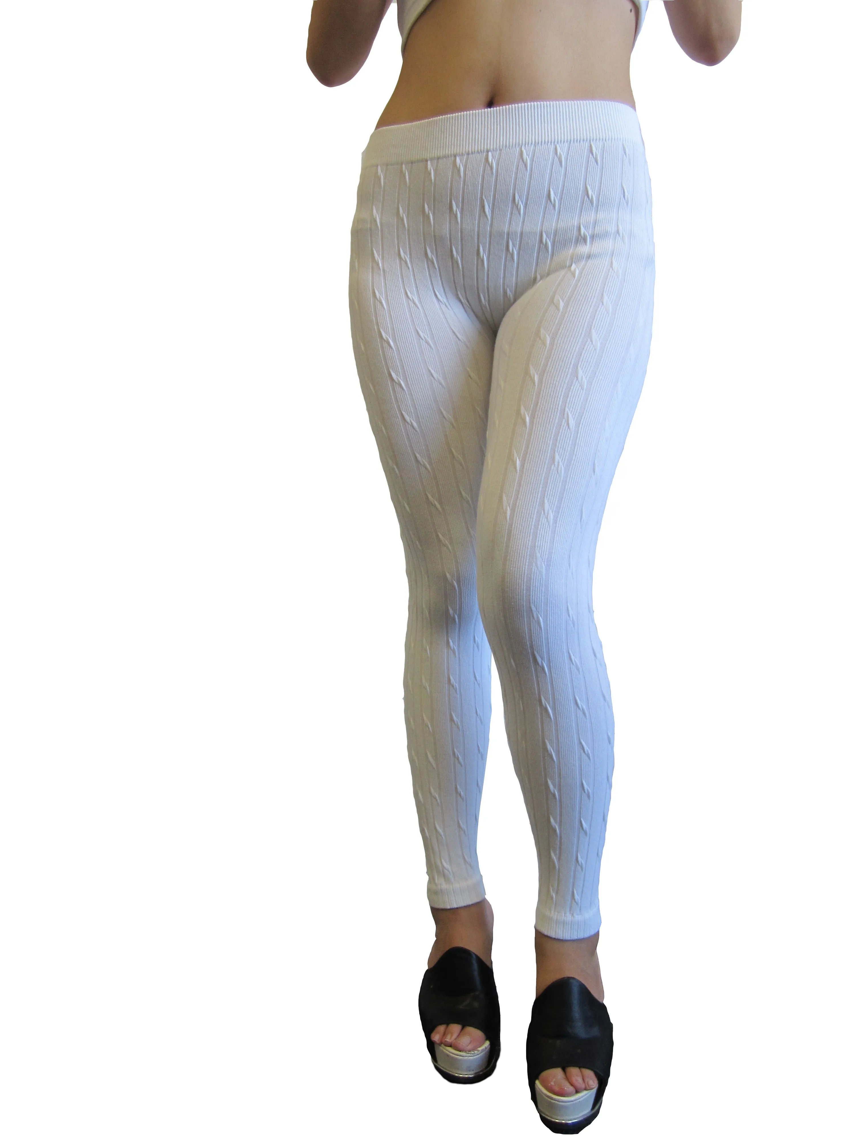 Leggings - Cotton Jacquard Warmer  (FAB-11830)