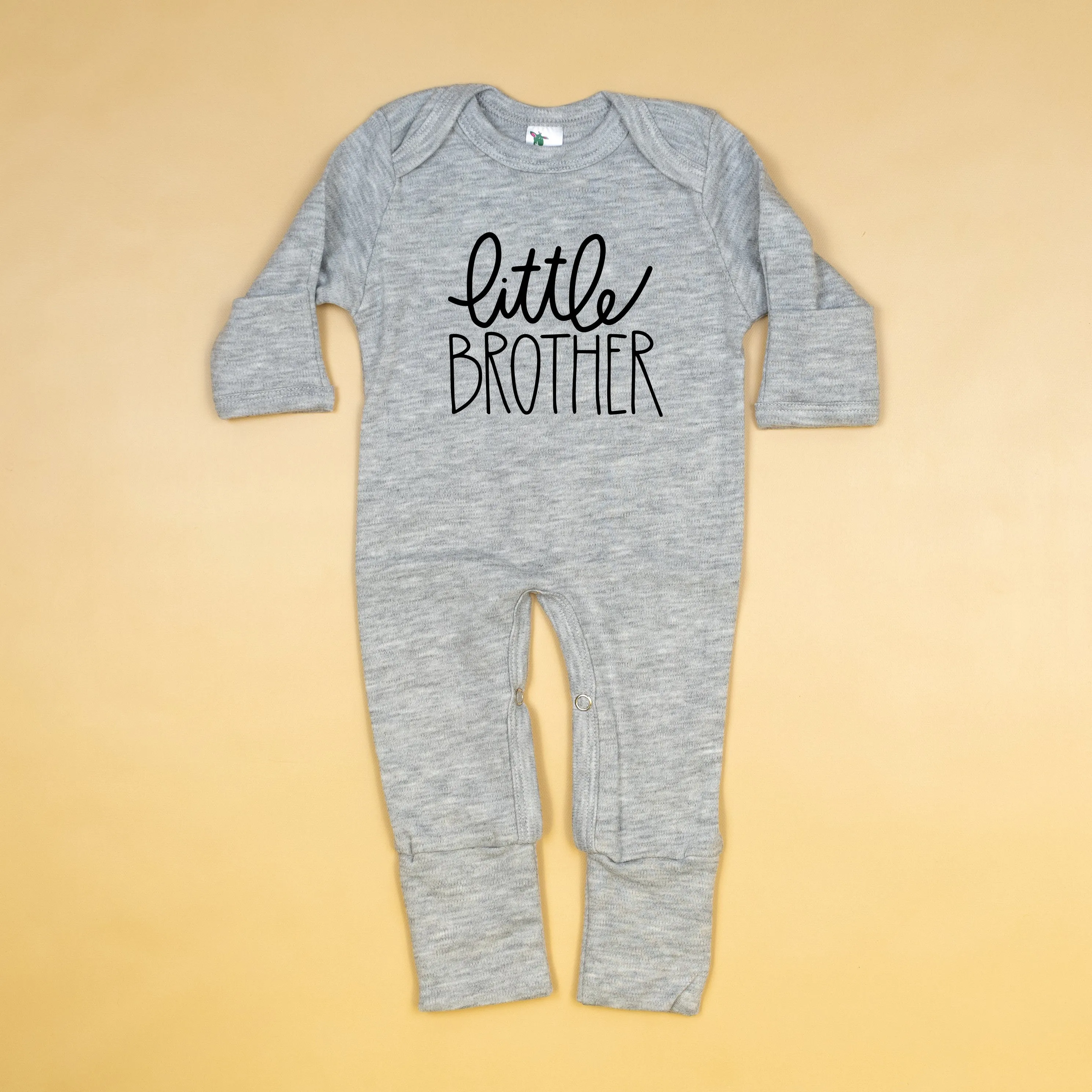 Little Brother Romper | Gray