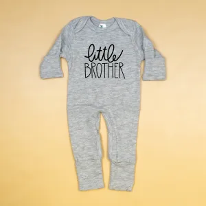 Little Brother Romper | Gray