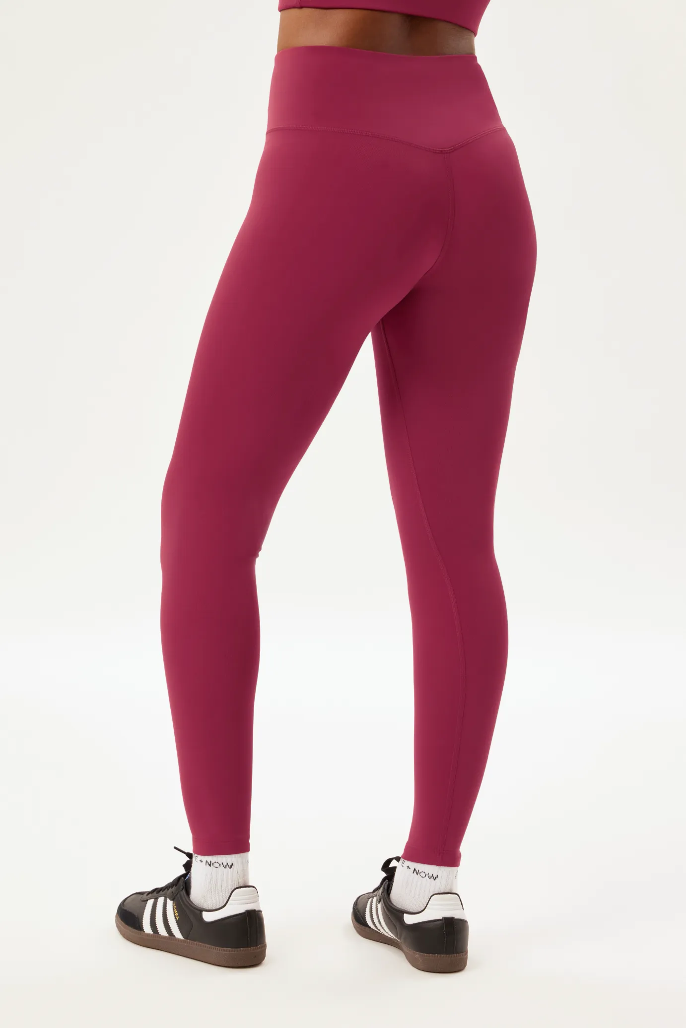 long leggings - float seamless - rhodondendron