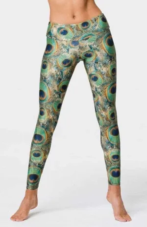 Long Peacock Leggings