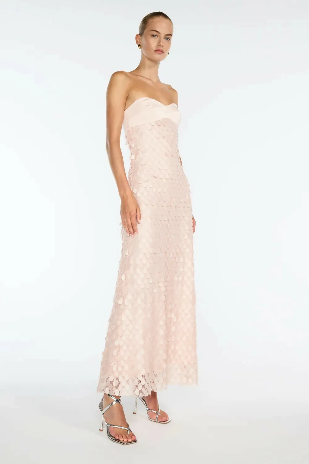 Manning Cartell Supreme Extreme Balconette Gown in Rosewater Size 6,8