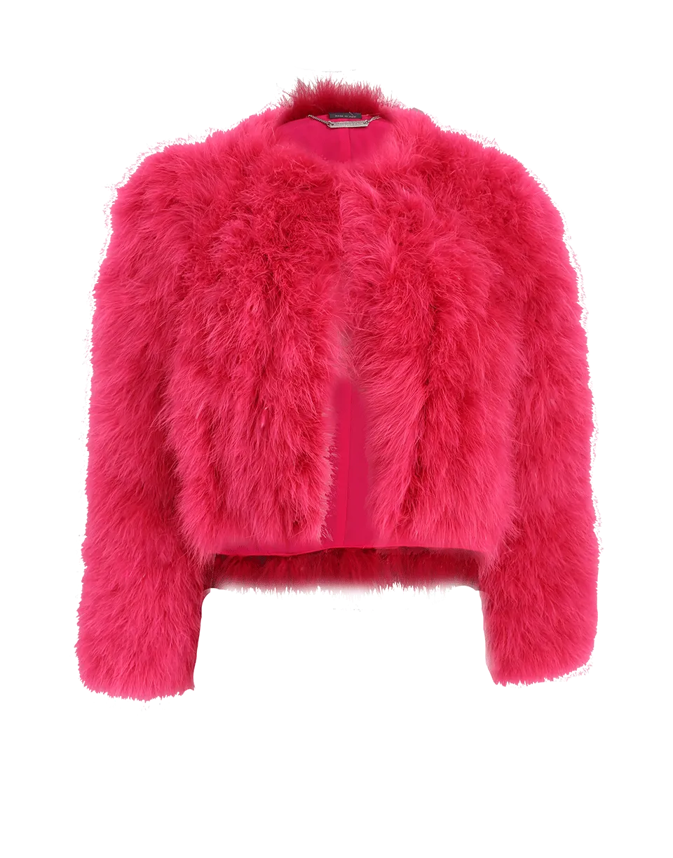 Maribou Feather Jacket