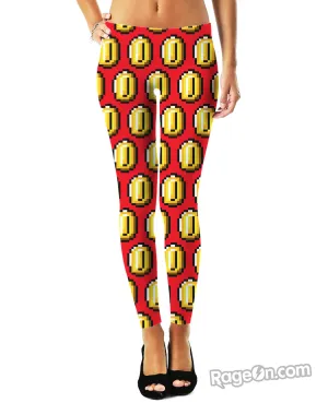 Mario Coins Leggings