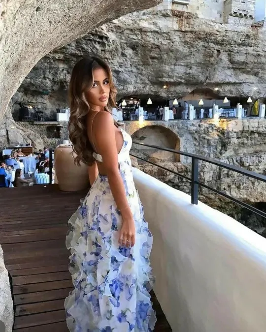 Menti Santorini Iris Gown