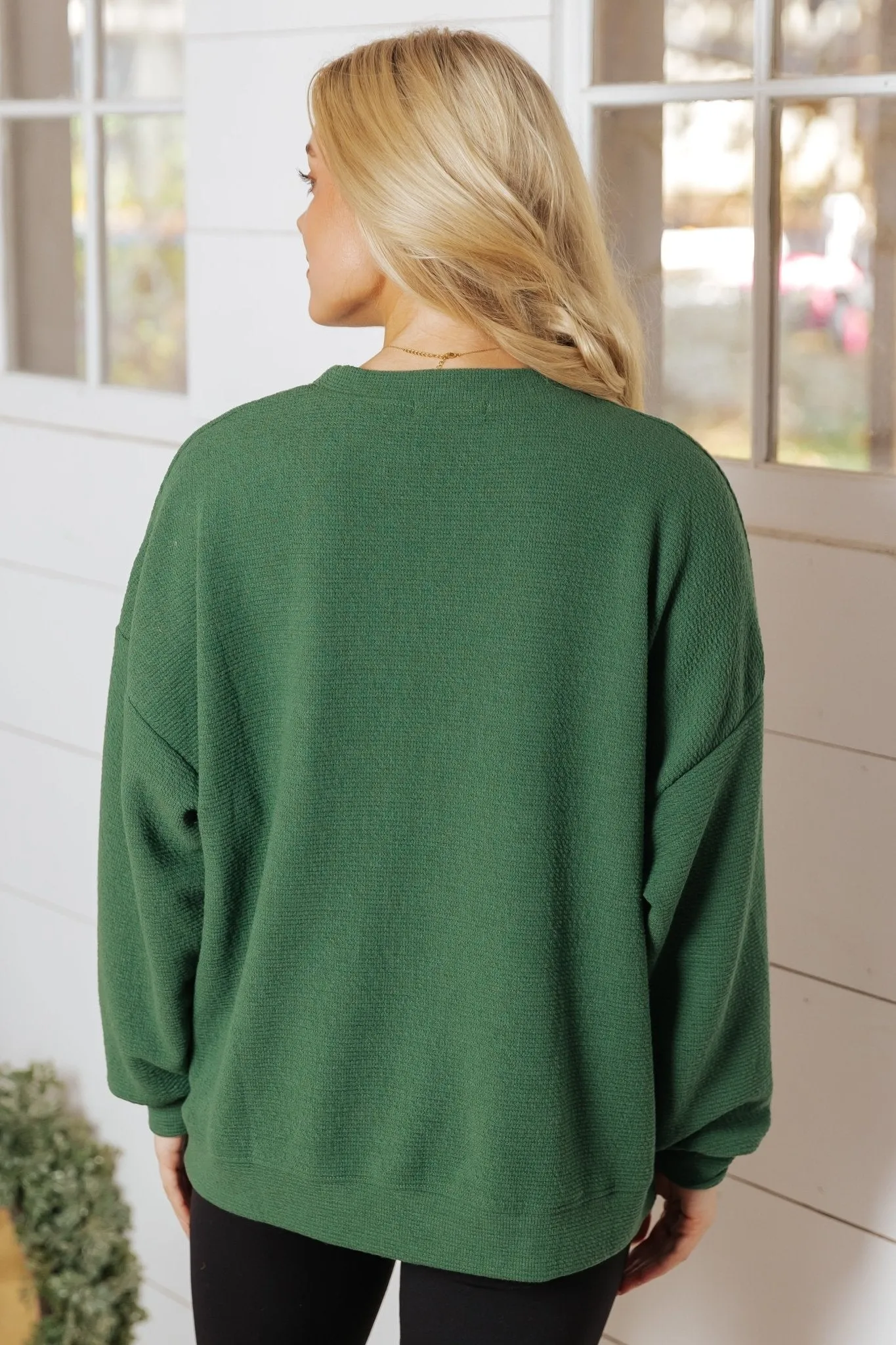 Merry Green Graphic Sweatshirt - FINAL SALE