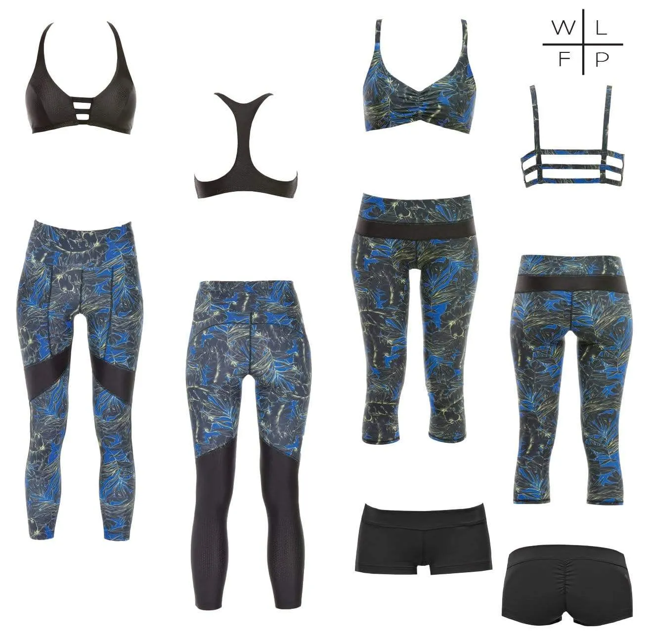 Midnight Jungle | Lani Workout Capri