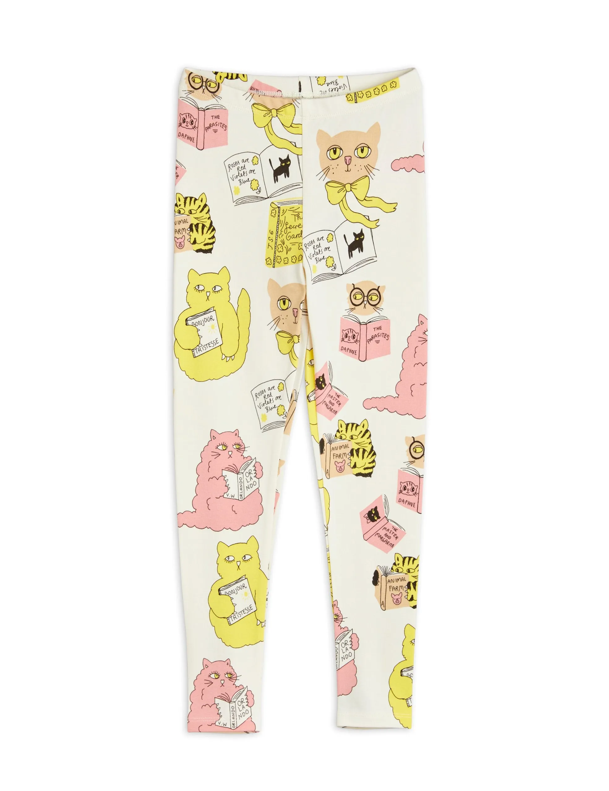 Mini Rodini Cats AOP Leggings