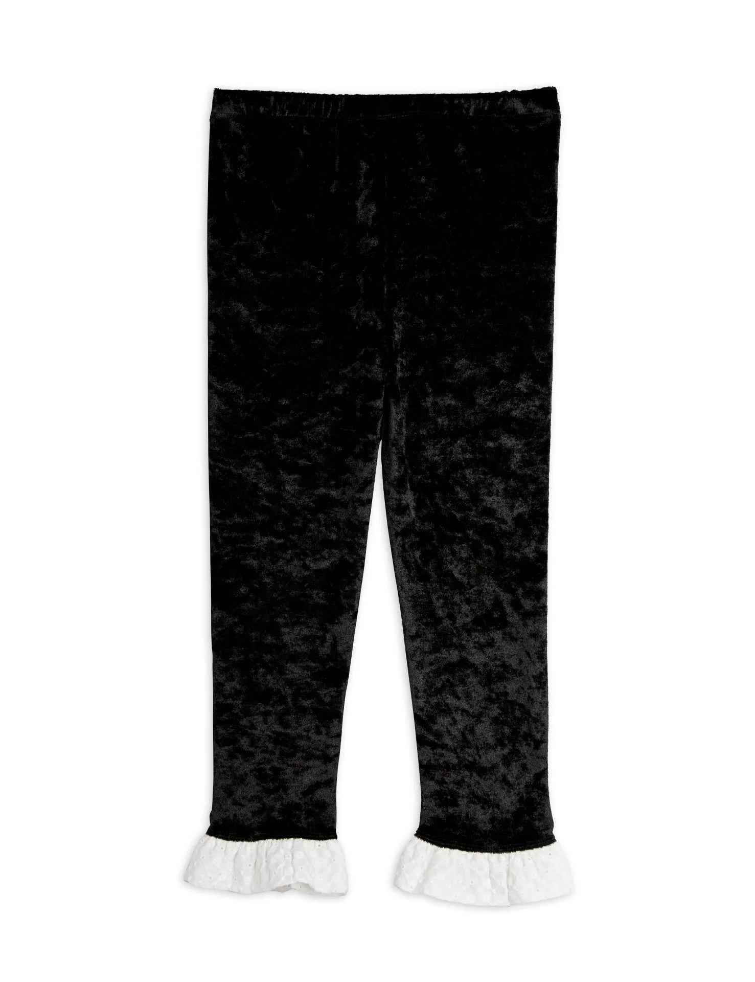 Mini Rodini Crushed Velour Leggings