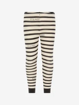 Mini Rodini Kids Cotton Striped Leggings