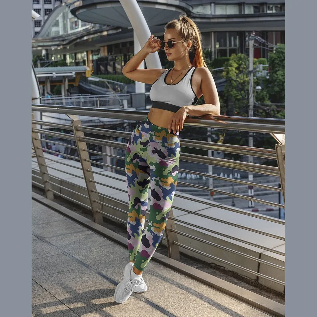 Modern Camo Yoga Leggings