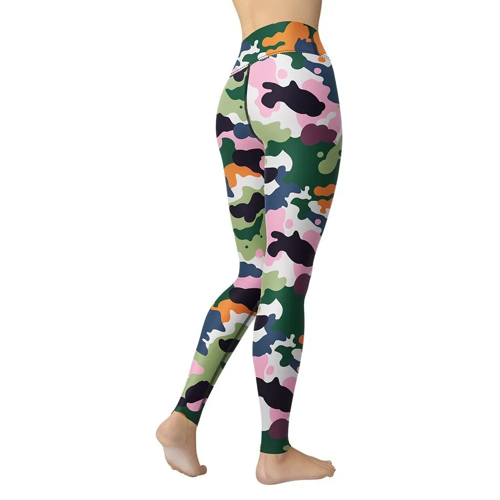 Modern Camo Yoga Leggings