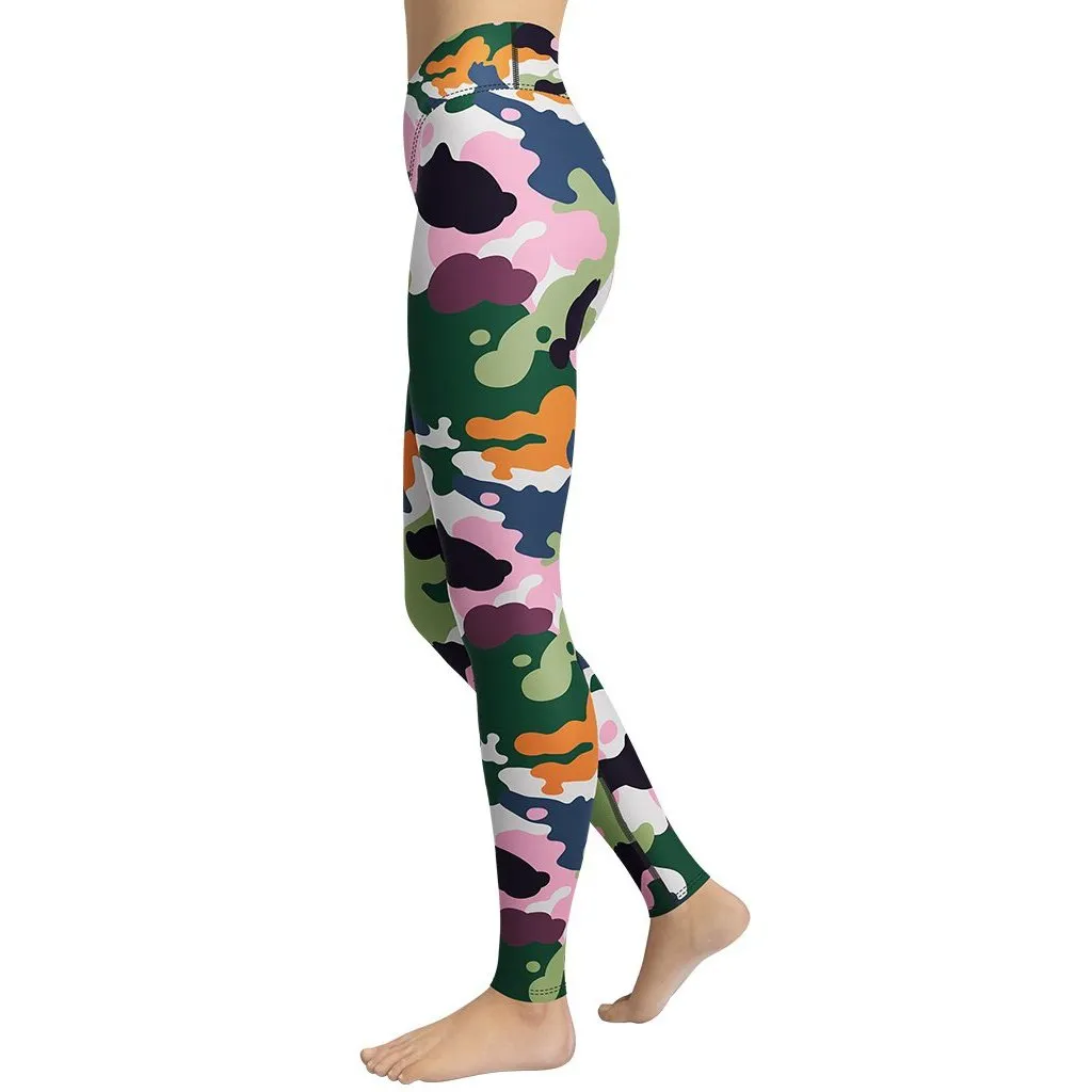 Modern Camo Yoga Leggings