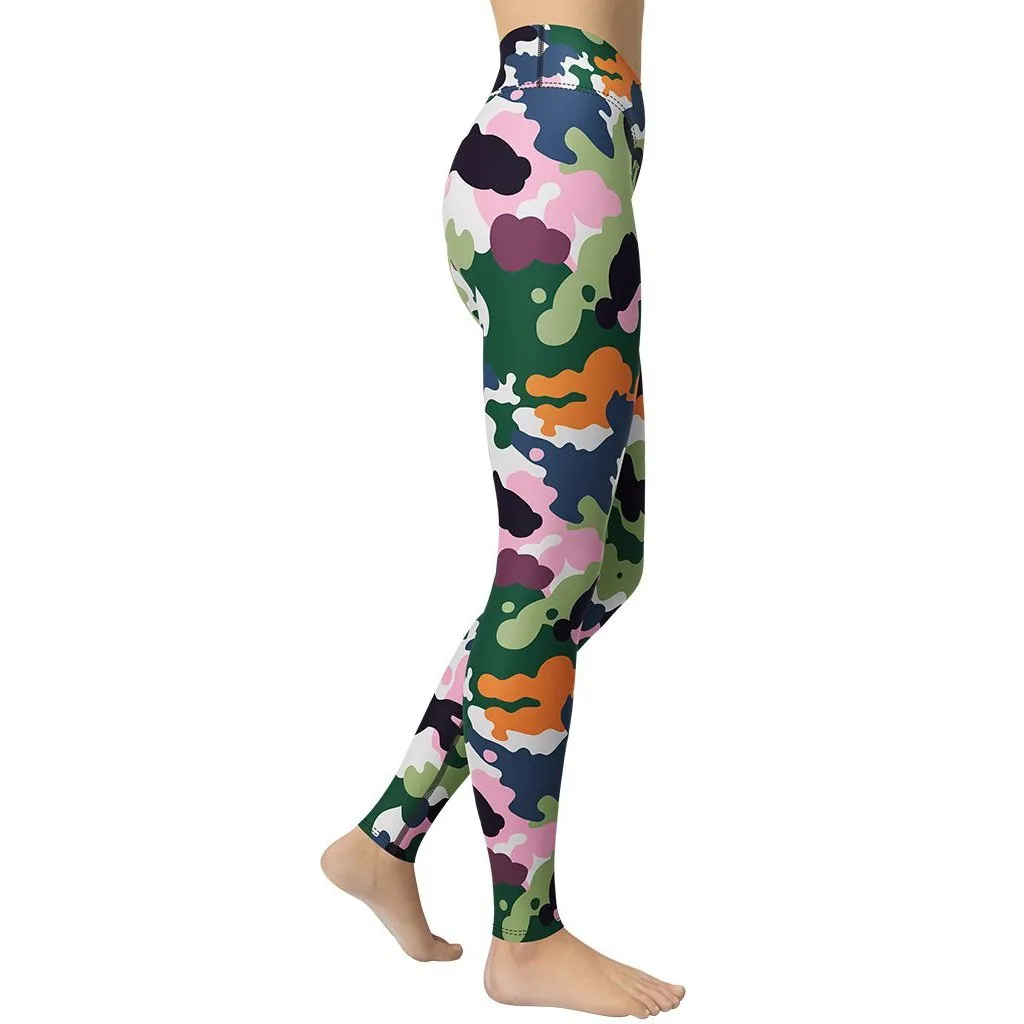 Modern Camo Yoga Leggings