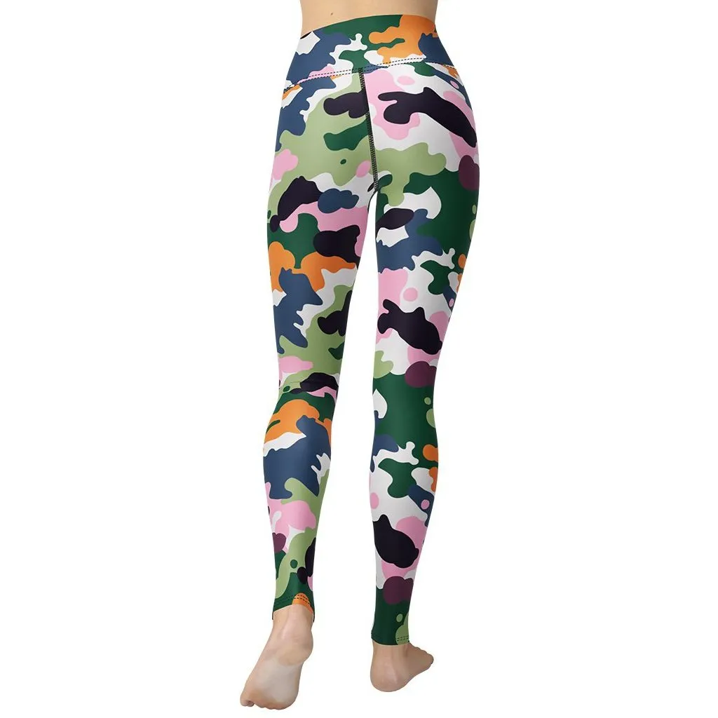 Modern Camo Yoga Leggings