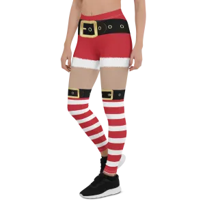 Mrs Claus Leggings