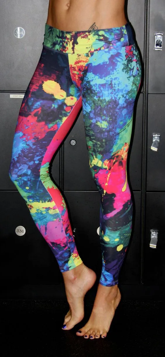 Multicolour Fitness Leggings