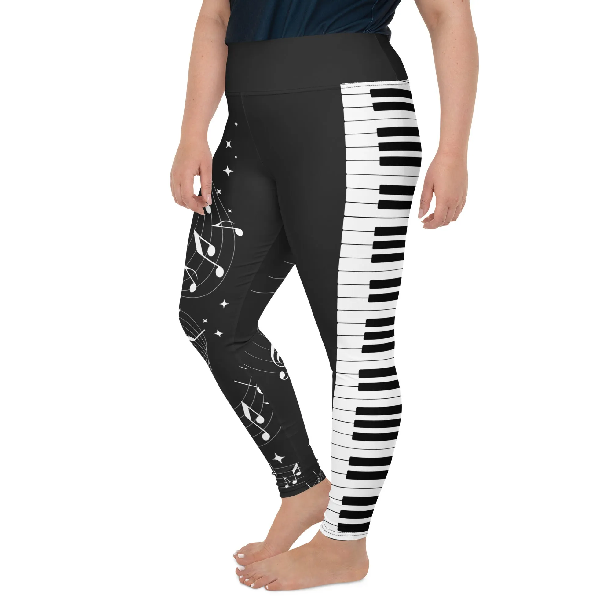 Music Plus Size Leggings