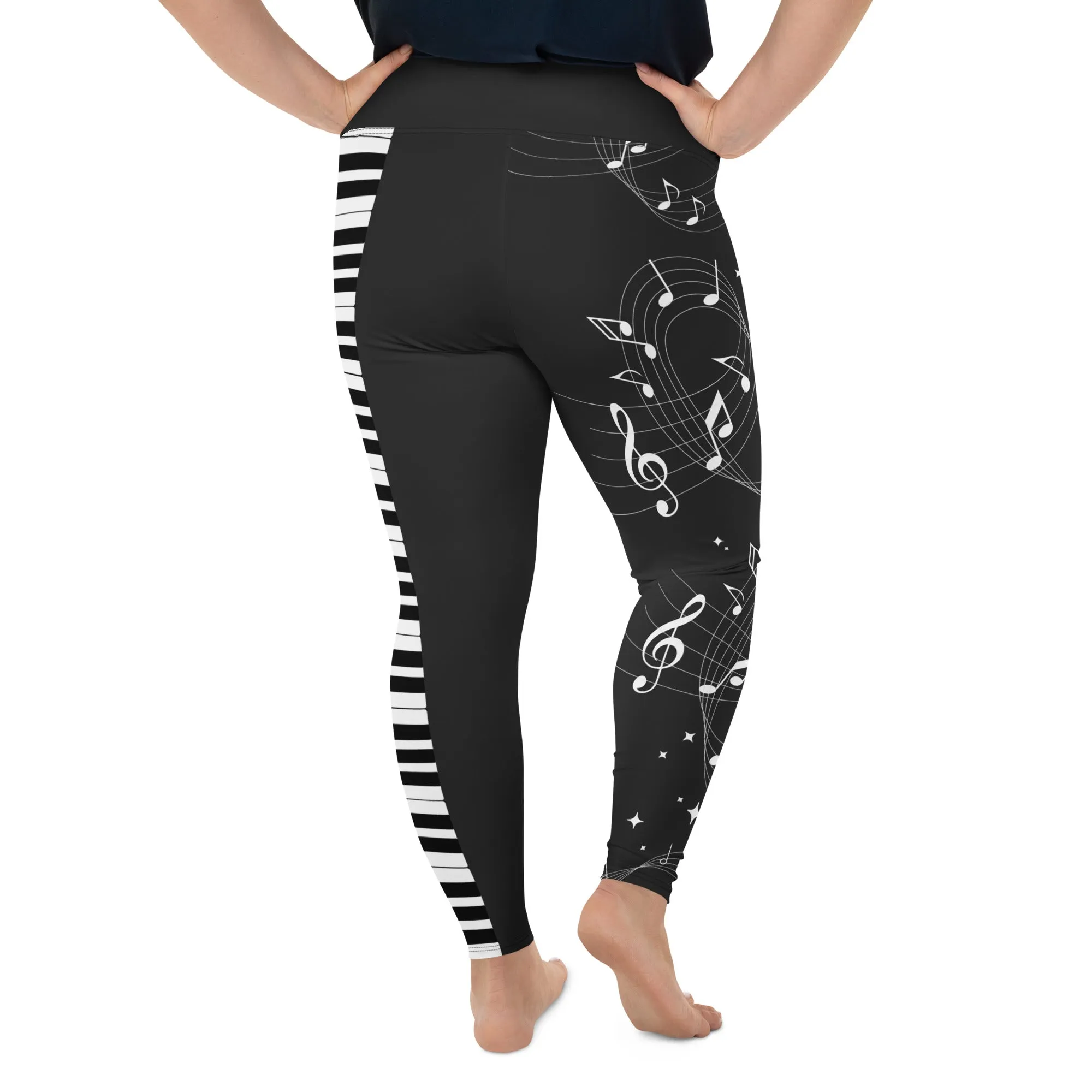 Music Plus Size Leggings