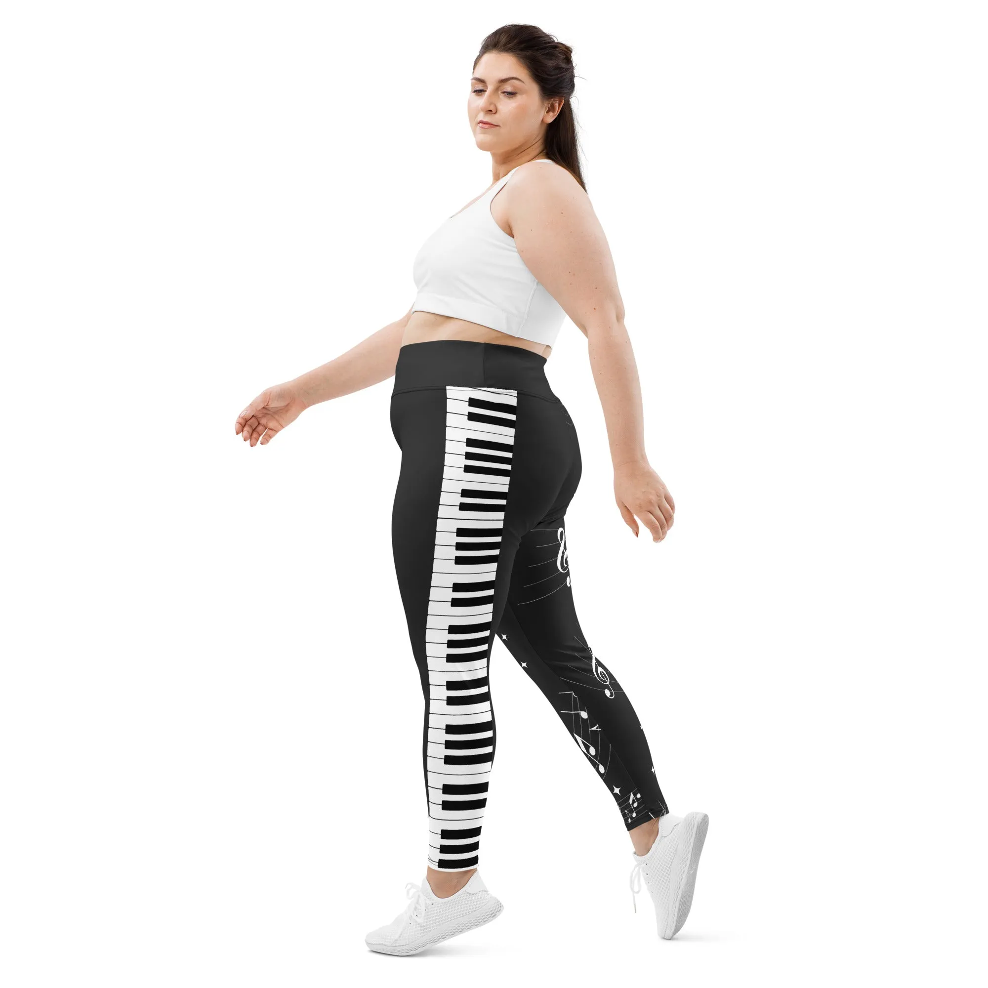 Music Plus Size Leggings