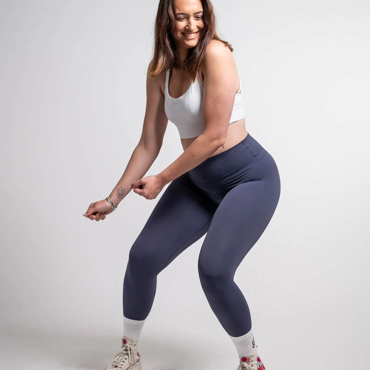 Navy Gym Leggings