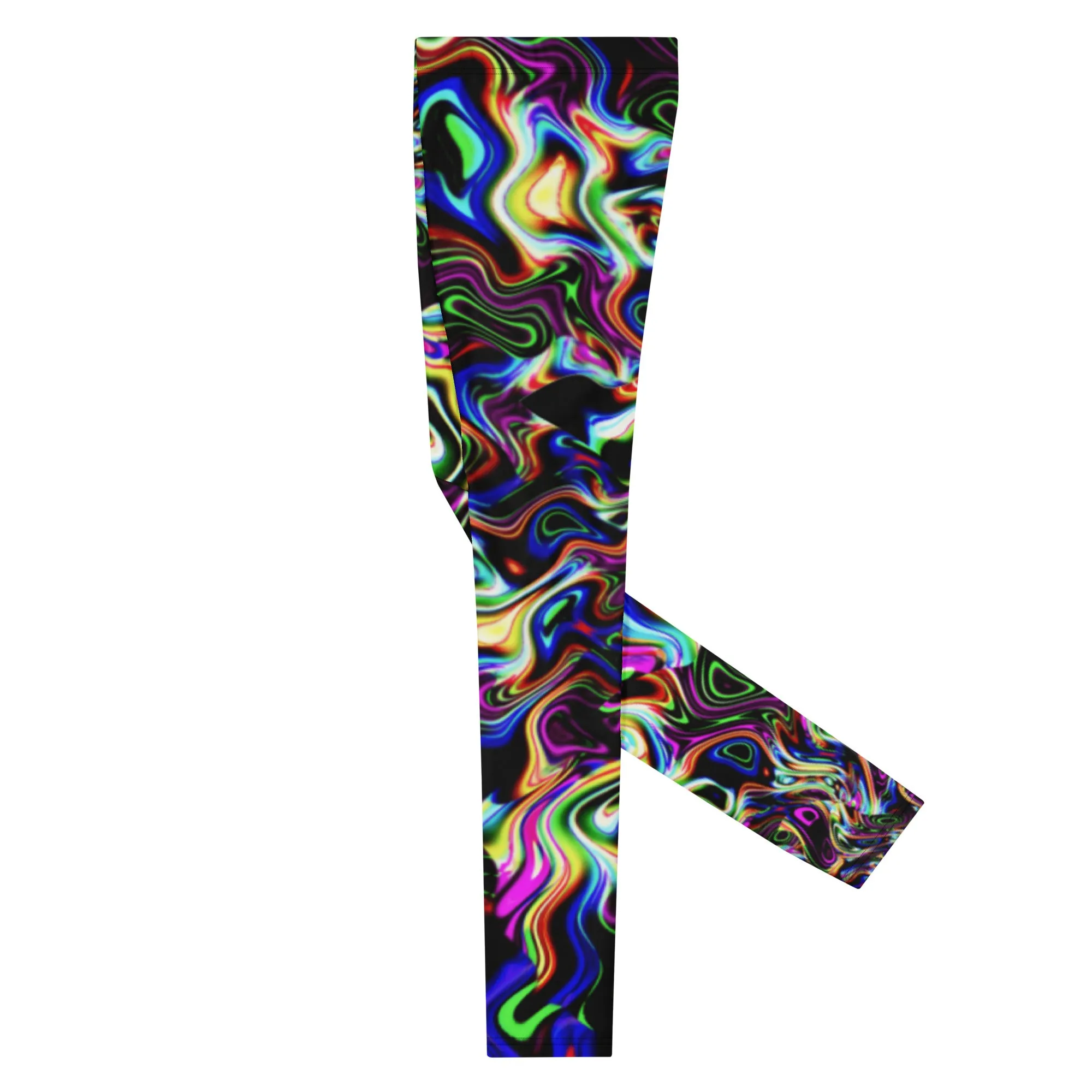 Neon Swirl Men’s Leggings