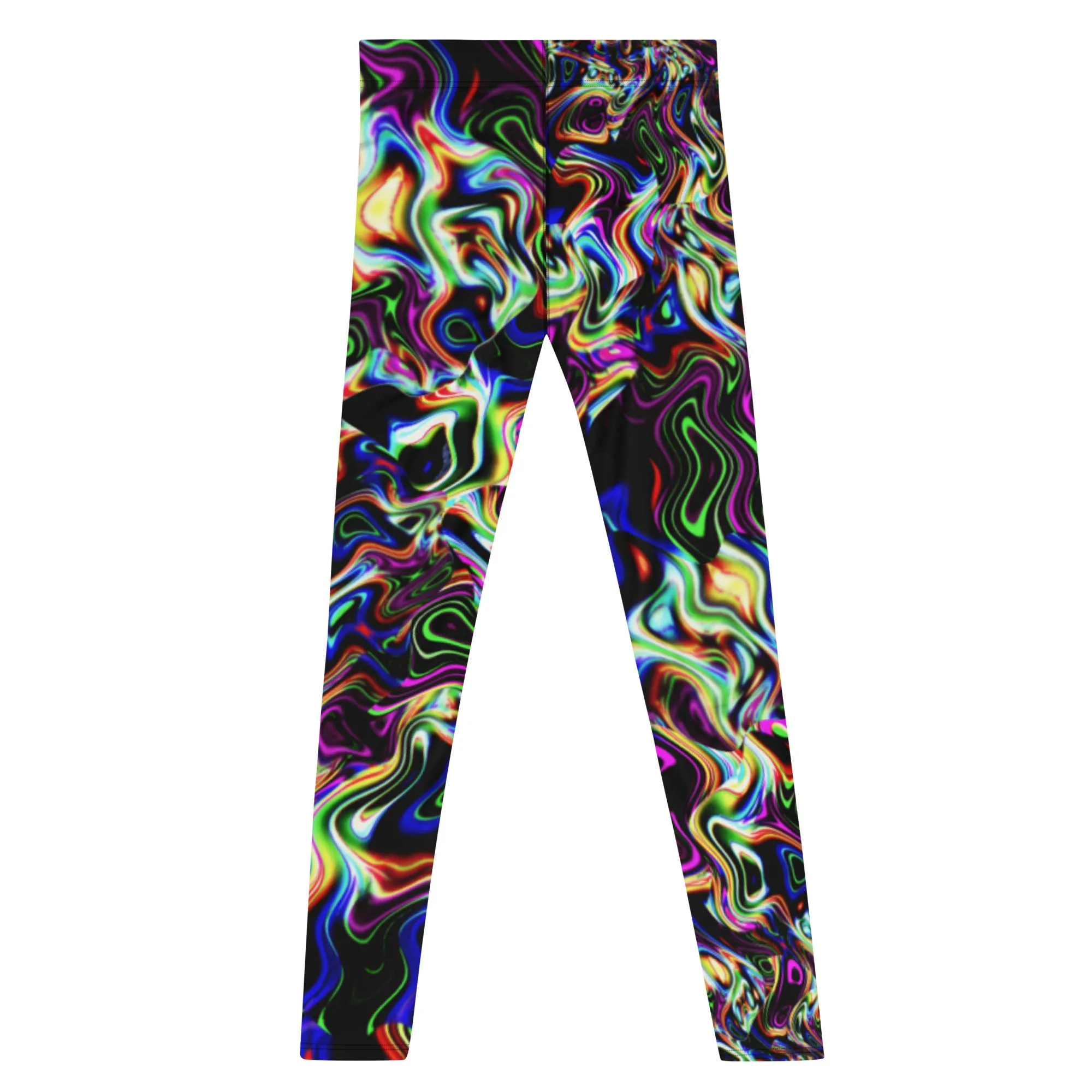 Neon Swirl Men’s Leggings