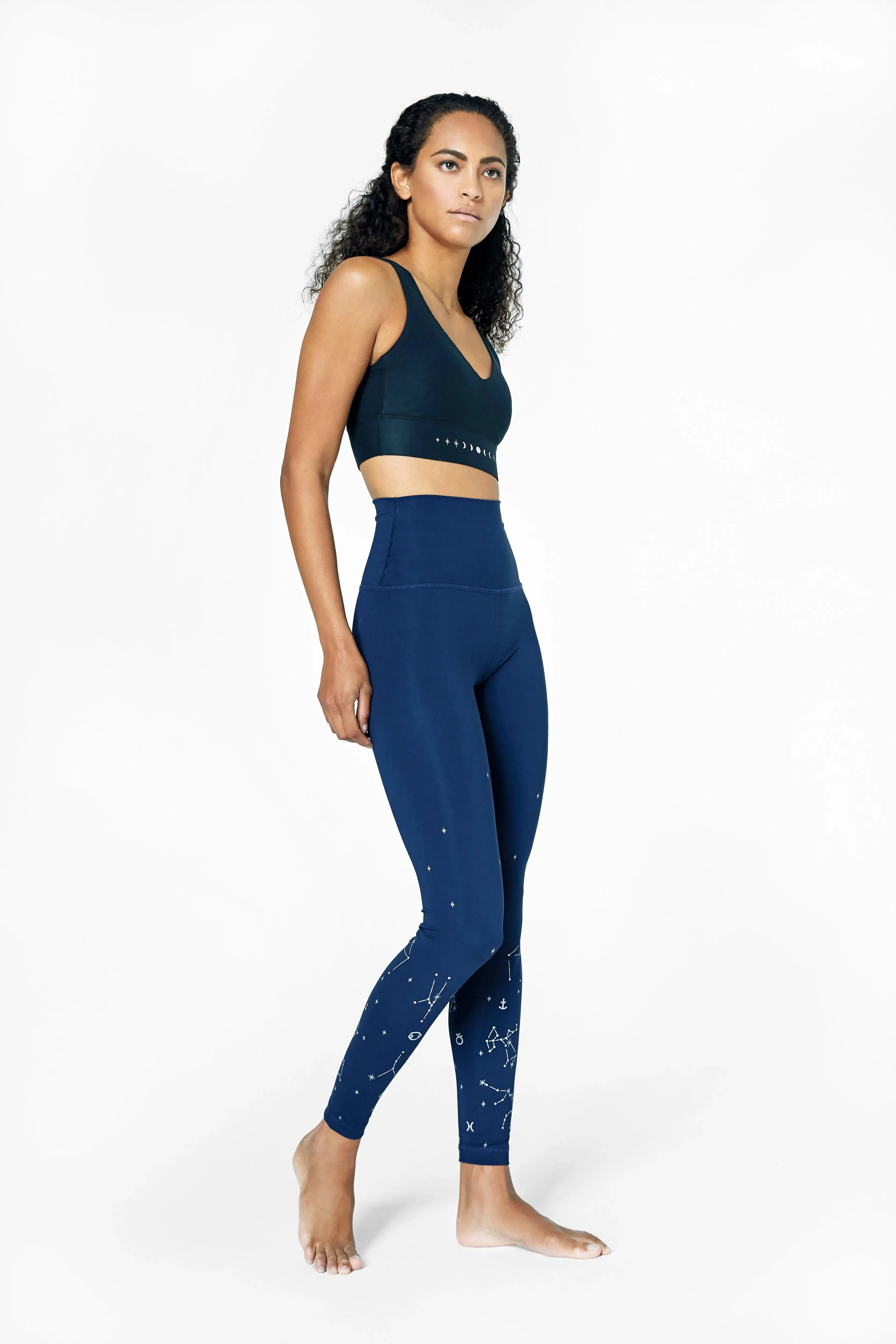 Night Navy Astrology Leggings