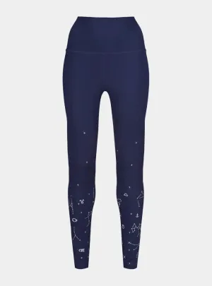 Night Navy Astrology Leggings